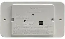 Safe T Alert 65-542-WT Classic Carbon Monoxide Alarm - 12V, 65 Series Flush Mount, White