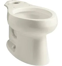 Kohler Wellworth Elongated Toilet Bowl - Biscuit