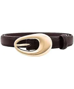 SHASHI Oval Buckle Belt