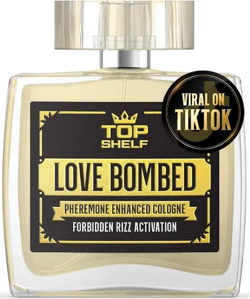 Top Shelf Grind Love Bombed Pheromone Cologne for Men Bold Attraction & Confidence