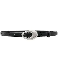 SHASHI Women's Oval Buckle Belt