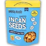 Brass Roots Organic Roasted Sacha Inchi Seeds Lightly Salted | Keto Paleo All...