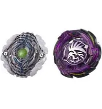 Beyblade Burst Turbo SlingShock Tornado-X Yegdrion Y4 &amp; Morrigna M4 Dual Pack 