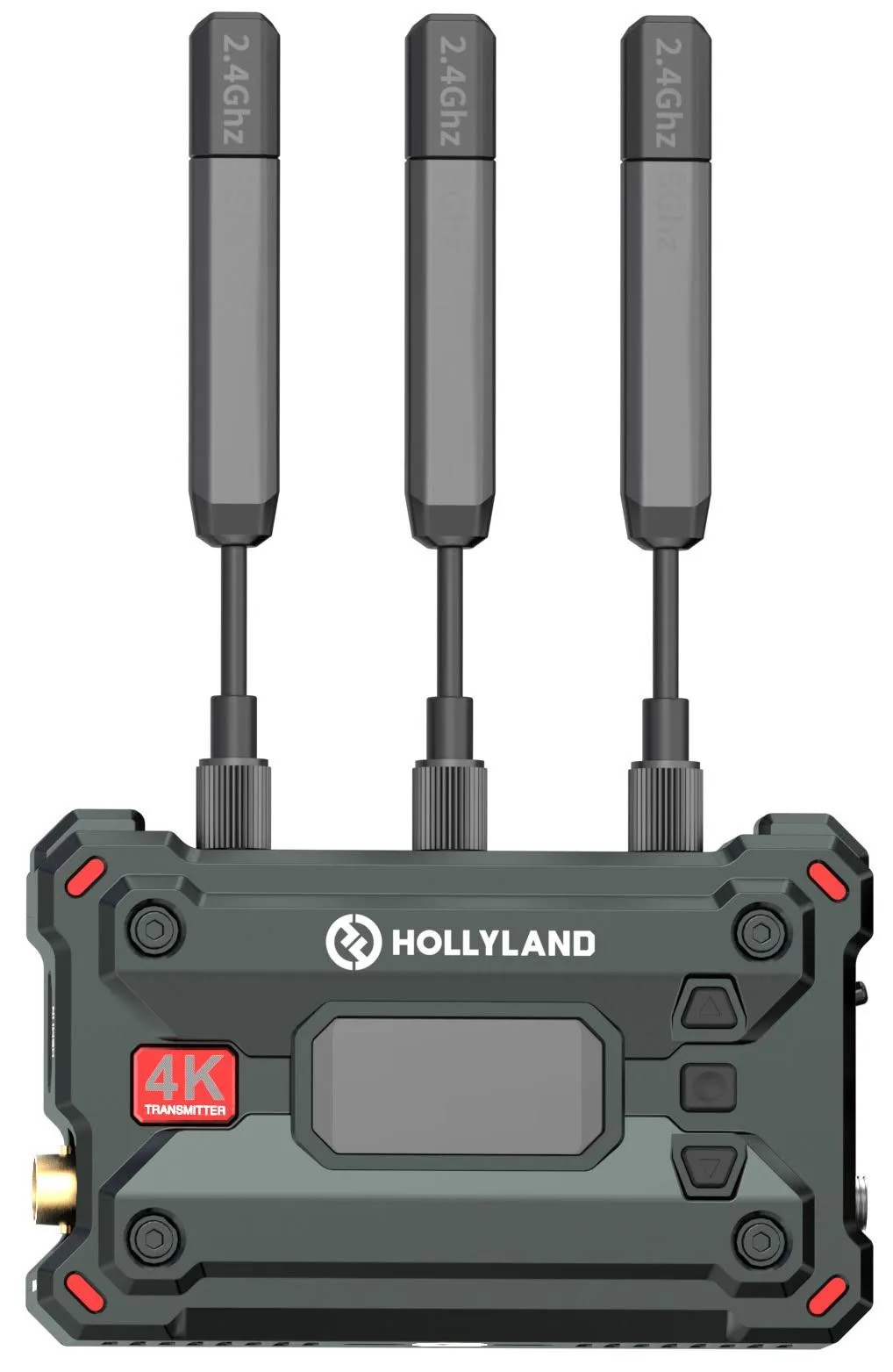 Hollyland Pyro S - Transmisor y receptor de video inalámbrico HDMI SDI 4K30/1080p60 1300 pies Rango Los Range 50 ms Latencia hasta 4 receptores, salto automático de doble banda (ADH), escaneo de canal