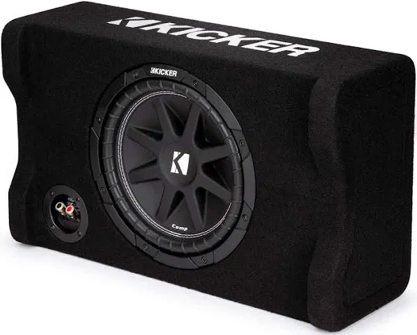 Kicker 48CDF104 Comp 10" Subwoofer in Down Firing Enclosure