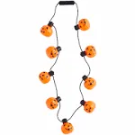 Mud Pie Light Up Pumpkin Necklace