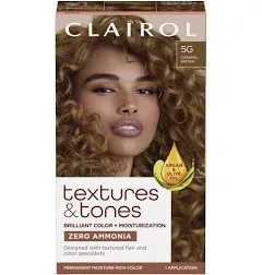 Clairol Textures and Tones Permanent Hair Color Cream Color 6G Blonde TINTE PELO