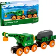 BRIO Clever Crane Wagon