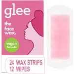 JOY Glee Face Wax Strips Hair Removal - 24 Strips