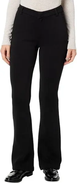 Kut from the Kloth High Rise Ana Fab Ab Flare Black Jeans Size 4, NEW.