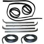 Fairchild Automotive KF1001-8: KF1001-8 Belt Window Weatherstrip Kit Fits 1980-1986 Ford F-150, Ford Bronco Models - JEGS