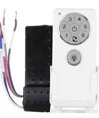 Receiver and Remote Control Kit for Ceiling Fan