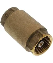 1" AMERICAN GRANBY NO LEAD CHECK VALVE CVNL100BS BRASS for WATER WELL PUMP PRESSURE TANK INSTALLATION