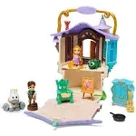 NIB Disney Animators&#039; Collection Littles Tangled Rapunzel Tower Play Toy Set 