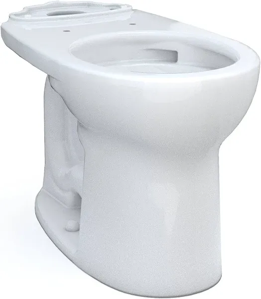 Toto Drake Round Tornado Flush Toilet Bowl with Cefiontect C775CEFG#