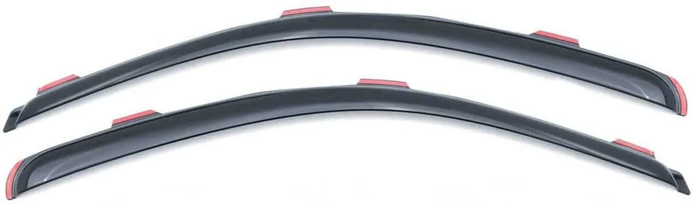 AVS 02-08 Dodge RAM 1500 Standard Cab Ventvisor In-Channel Window Deflectors 2pc - Smoke