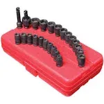 Sunex 23 Piece 1/4" Drive Master Magnetic Impact Socket Set