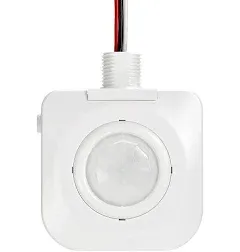 High Bay Fixture Mount 360 Degree PIR Occupancy Sensor, Hard-Wired Motion Sensor, Max Height 30 Ft, Commercial or Residential, 120-277V