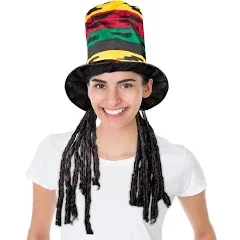 Windy City Novelties Dreadlocks Rasta Hat