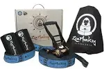 ZenMonkey Slackline Kit with Tree Protectors, Cloth Carry Bag and Instruction...