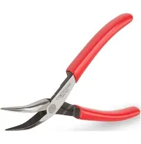 TEKTON Mini Bent Long Nose Pliers | PMN11301