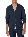 NWT Amazon Essentials Men&#x27;s Cotton Cardigan Sweater - Size Small