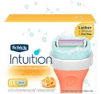 Schick Intuition Revitalizing Moisture Razor Blade Refills