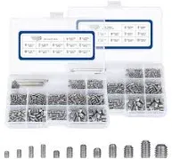 JROUTH Metric + SAE Set Screw Assortment Kit