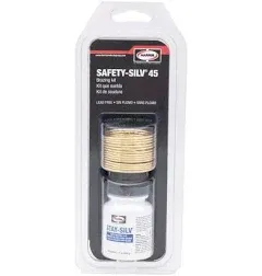 HARRIS. P/N: 45KP0P. SAFETY-SILV 45% SILVER SOLDER BRAZING KIT. WIRE &amp; FLUX SET.