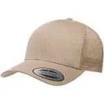 Yupoong 6606 Adult Retro Trucker Cap - Khaki