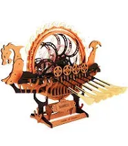 ROKR Viking Dragon Ship Mechanical 3D Wooden Puzzle LK802