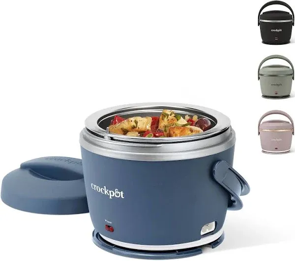 NEW - Crock-Pot® Lunch Crock® Food Warmer 20 oz, Faded Blue