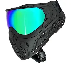 HK Army SLR Face Mask with Thermal Anti Fog HD Paintball and Airsoft - Midnight