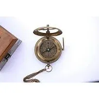 to My Son Compass Personalized Sundial Compass with Case Gift for Son,to My Son Gift,Mom to Son Gift Dad to Son, Grandson Gift, Pocket Compass