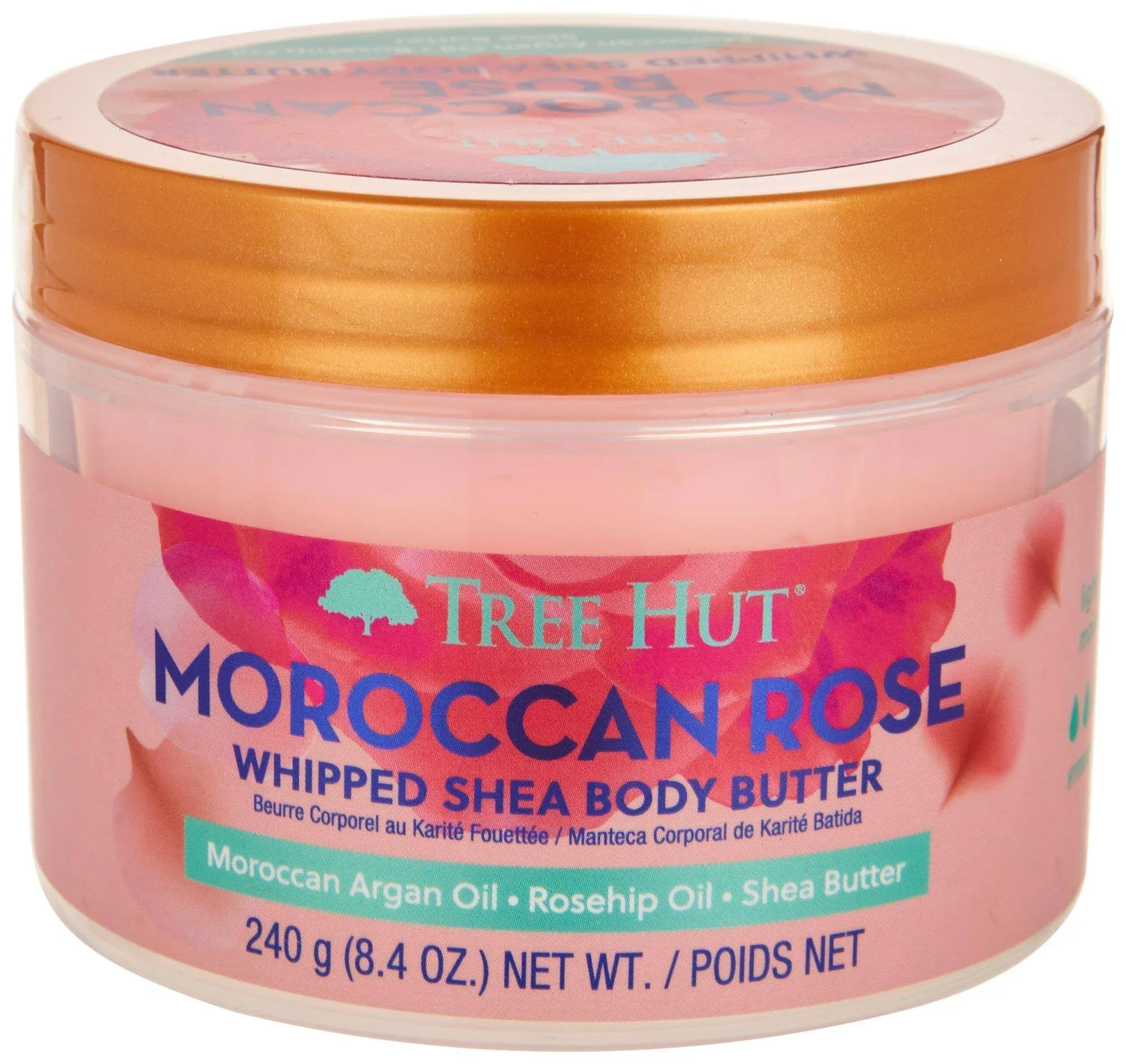 Shea Body Butter, Whipped, Moroccan Rose