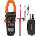 VEVOR Digital Clamp Meter Multimeter True RMS AC DC Volt Amp NCV Measurement