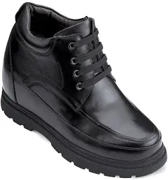 Height increase Elevator Shoes Men's Calden Leather Elevator Boots