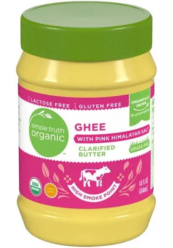 Simple Truth Organic Ghee with Pink Himalayan Salt