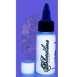 Bloodline Tattoo Ink Blacklight UV Invisible 1 oz 30 ml