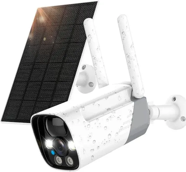 Hawkray Solar Security Outdoor Camera