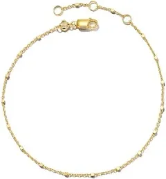 Kendra Scott Single Satellite Chain Bracelet in Sterling Silver & 18K Gold Vermeil