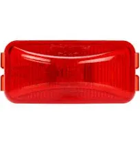 Truck-Lite 15200R3 15 Series Marker Clearance Light - Incandescent, PL-10 Lamp Connection, 12v