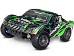 TRAXXAS 68154-4 GREEN Slash 4X4 BL-2s