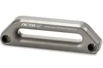 Factor 55 Hawse Offset Fairlead for Synthetic Winch Rope, 1.5" Thickness - Gray