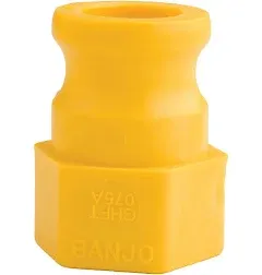 Banjo GHFT075A Hose to Cam Lever Adapter, Female/Male