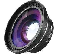 30Mm 37Mm 0.39X Full HD Wide Angle Macro Lens for Ordro  Digital V