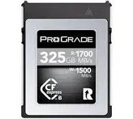 ProGrade Digital 325GB CFexpress 2.0 Type B Cobalt Memory Card