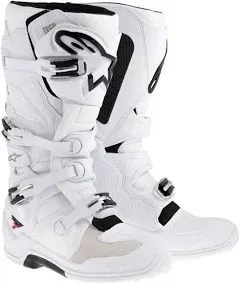 Alpinestars Tech 7 Dark Gray Light Gray Red Fluo Motorcycle Boots