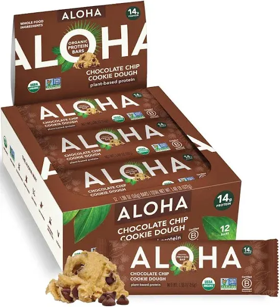 Aloha Organic Chocolate Chip Cookie Dough Protein