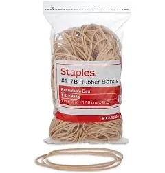 Staples Rubber Bands Size #117B